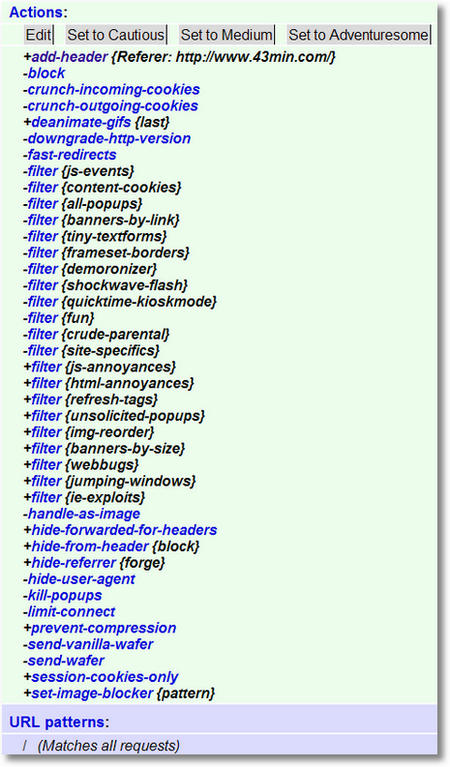 privoxy config